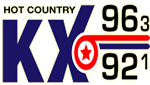 KX 96 FM Hot Country